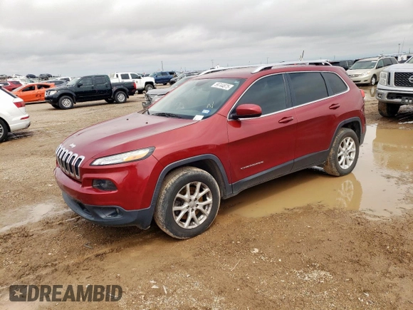 2017 Jeep Cherokee Latitude with VIN 1C4PJLCB8HW548492, listed as a Copart auction lot 59744875 with 154,169 mi miles and Clean title. Bid and sale history available at DreamBid. Image 1.
