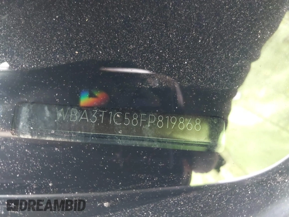 2015 BMW 4 Series 428i xDrive с VIN WBA3T1C58FP819868, выставлен на аукционе IAAI как лот 42418432 с пробегом 54 686 миль миль и . История ставок и продаж доступна на DreamBid. Изображение 17.