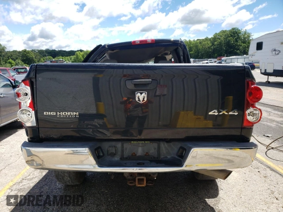 2007 Dodge Ram 2500 SLT with VIN 3D7KS28AX7G840567, listed as a Copart auction lot 60832794 with 149,557 mi miles and Non Repairable. Bid and sale history available at carsss.com. Image 6.