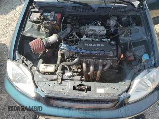 1998 Honda Civic EX with VIN 2HGEJ8549WH614855, listed as a Copart auction lot 66486384 with 100,465 mi miles and Salvage Title. Bid and sale history available at carsss.com. Image 11.
