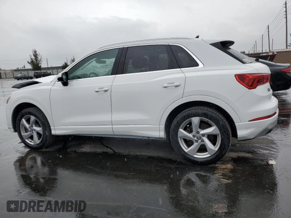 2019 Audi Q3 Premium with VIN WA1AECF32K1073242, listed as a Copart auction lot 46580165 with 65,212 mi miles and Non Repairable. Bid and sale history available at carsss.com. Image 2.