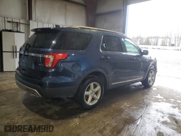 2016 Ford Explorer XLT with VIN 1FM5K8D80GGC53251, listed as a Copart auction lot 48469645 with 142,984 mi miles and Salvage Title. Bid and sale history available at DreamBid. Image 3.