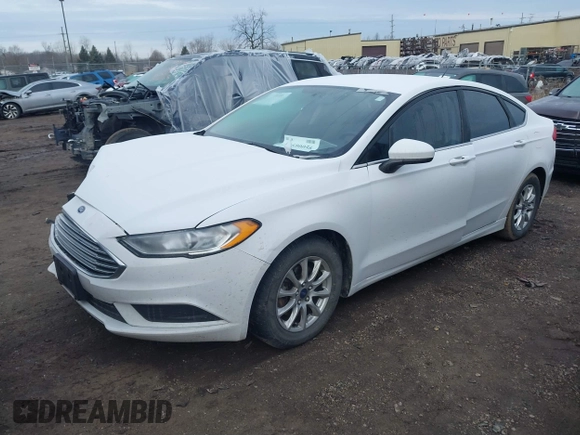 2017 Ford Fusion S with VIN 3FA6P0G71HR260823, listed as a IAAI auction lot 41690056 with 177,525 mi miles. Bid and sale history available at carsss.com. Image 17.