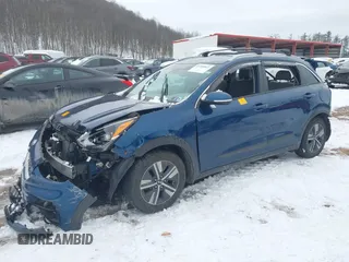 2020 Kia Niro EX Premium with VIN KNDCE3LC2L5366796, listed as a IAAI auction lot 41280811 with 53,427 mi miles. Bid and sale history available at carsss.com. Image 2.
