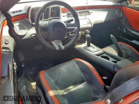 2010 Chevrolet Camaro 1LT with VIN 2G1FB1EV7A9214787, listed as a Copart auction lot 65656885 with 183,062 mi miles and Clean title. Bid and sale history available at DreamBid. Image 8.