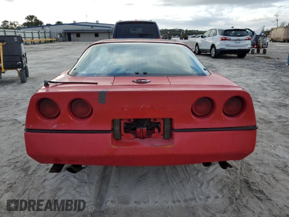 1985 Chevrolet Corvette with VIN 1G1YY0785F5102969, listed as a Copart auction lot 86548174 with 165,459 mi miles and Clean Title. Bid and sale history available at carsss.com. Image 6.