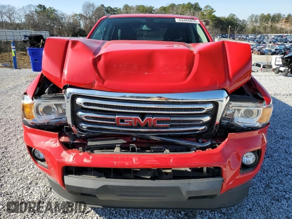 2019 GMC Canyon 2WD SLE with VIN 1GTG5CEN8K1232722, listed as a Copart auction lot 43404855 with 124,051 mi miles and Salvage Title. Bid and sale history available at carsss.com. Image 5.