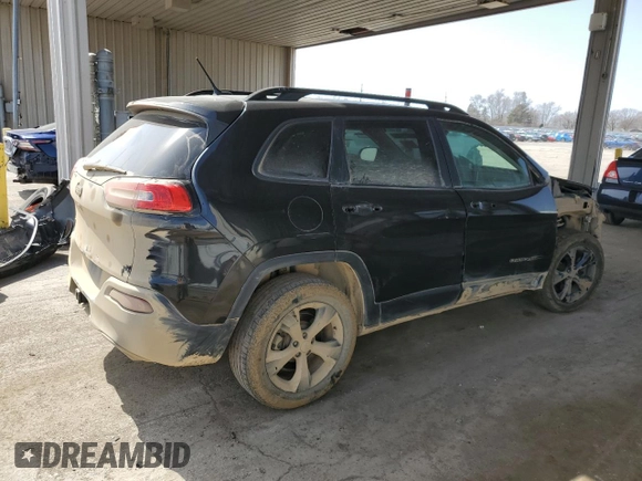 2015 Jeep Cherokee Latitude with VIN 1C4PJMCS6FW727357, listed as a Copart auction lot 49679635 with 178,558 mi miles and Salvage Title. Bid and sale history available at carsss.com. Image 3.