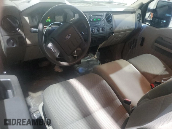 2008 Ford F-350 XL with VIN 1FTWX31R38ED80972, listed as a Copart auction lot 77658314 with 167,072 mi miles and Clean Title. Bid and sale history available at DreamBid. Image 8.