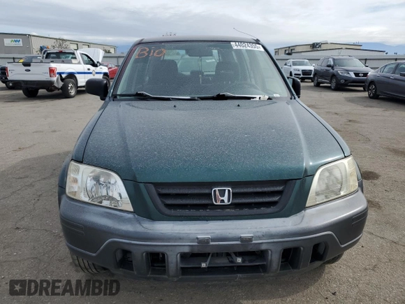 1999 Honda CR-V LX with VIN JHLRD2844XC010900, listed as a Copart auction lot 44024355 with 114,011 mi miles and Salvage Title. Bid and sale history available at carsss.com. Image 5.