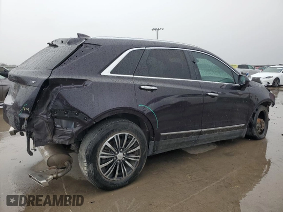2018 Cadillac XT5 FWD with VIN 1GYKNARS2JZ204813, listed as a Copart auction lot 41646265 with 62,199 mi miles and Salvage Title. Bid and sale history available at carsss.com. Image 3.