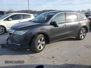 2015 Acura MDX with VIN 5FRYD3H2XFB013782, listed as a Copart auction lot 86213544 with 164,792 mi miles and Salvage title. Bid and sale history available at DreamBid. Image 1.