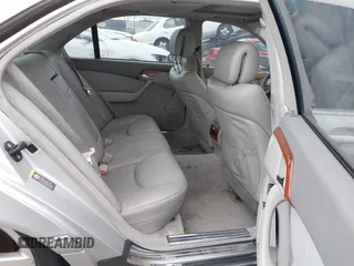 2003 Mercedes-Benz S-Class 4.3L with VIN WDBNG70J03A362023, listed as a IAAI auction lot 42110141 with 94,052 mi miles. Bid and sale history available at carsss.com. Image 8.