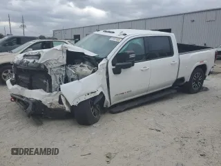 2020 GMC Sierra 2500HD AT4 z VIN 1GT49PEY4LF292476, wystawiony jako Copart lot #41467485 z przebiegiem Nie podano mil oraz Szkoda całkowita • Salvage title. Historia ofert i sprzedaży dostępna na DreamBid. Obrazek 1.