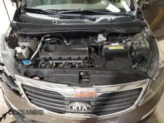2013 Kia Sportage LX with VIN KNDPB3A27D7442622, listed as a Copart auction lot 63309075 with 134,266 mi miles and Salvage title. Bid and sale history available at DreamBid. Image 12.
