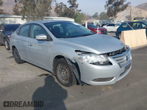 2014 Nissan Sentra S with VIN 3N1AB7AP8EY277336, listed as a IAAI auction lot 41472825 with 178,724 mi miles and . Bid and sale history available at DreamBid. Image 1.