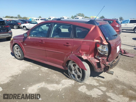 2007 Pontiac Vibe with VIN 5Y2SL65897Z400811, listed as a Copart auction lot 73208944 with 0 mi miles and Salvage Title. Bid and sale history available at carsss.com. Image 2.