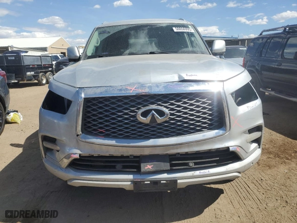 2019 Infiniti QX80 LIMITED with VIN JN8AZ2NE1K9226514, listed as a Copart auction lot 50056995 with 146,221 mi miles and Salvage Title. Bid and sale history available at carsss.com. Image 5.
