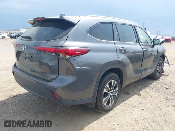 2023 Toyota Highlander L with VIN 5TDKDRBH6PS500241, listed as a IAAI auction lot 42026413 with 53,279 mi miles and . Bid and sale history available at DreamBid. Image 4.