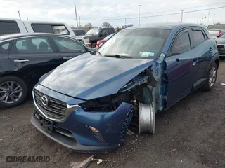2019 Mazda CX-3 Sport with VIN JM1DKFB70K1432075, listed as a IAAI auction lot 41821510 with 59,644 mi miles. Bid and sale history available at carsss.com. Image 18.