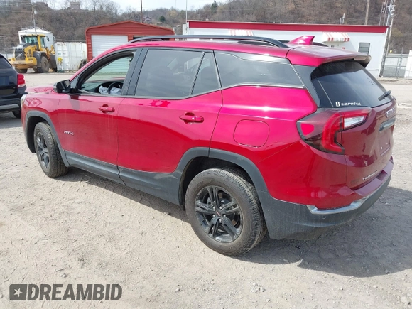 2024 GMC Terrain AT4 with VIN 3GKALYEG1RL243143, listed as a IAAI auction lot 41833979 with 32,621 mi miles and . Bid and sale history available at carsss.com. Image 3.