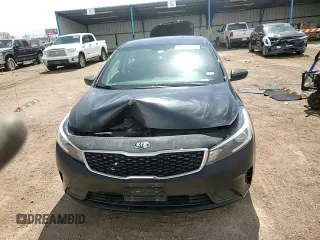 2017 Kia Forte LX with VIN 3KPFK4A70HE116356, listed as a Copart auction lot 51543985 with 83,380 mi miles and Salvage Title. Bid and sale history available at carsss.com. Image 11.