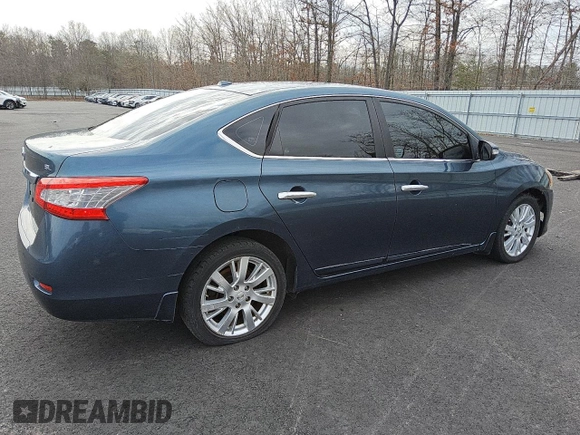 2015 Nissan Sentra SL with VIN 3N1AB7AP7FY289396, listed as a Copart auction lot 45127795 with 77,309 mi miles and Clean Title. Bid and sale history available at DreamBid. Image 3.