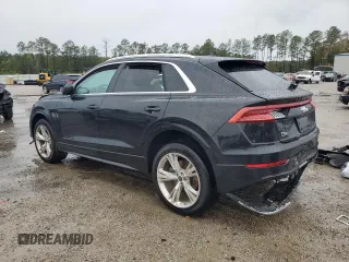 2023 Audi Q8 Premium with VIN WA1AVBF18PD012590, listed as a Copart auction lot 79244534 with Not provided miles and Salvage title. Bid and sale history available at DreamBid. Image 2.