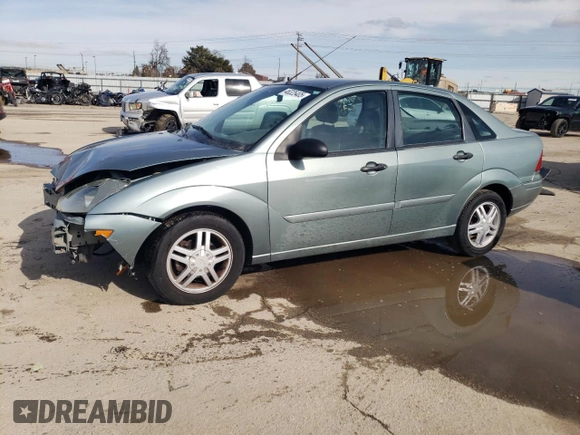 2003 Ford Focus SE with VIN 1FAFP34PX3W273906, listed as a Copart auction lot 46325405 with 129,861 mi miles and Salvage Title. Bid and sale history available at carsss.com. Image 1.