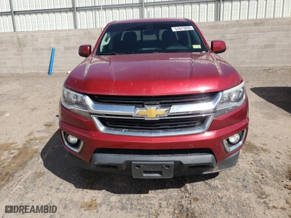 2017 Chevrolet Colorado 4WD LT with VIN 1GCGTCEN0H1198578, listed as a Copart auction lot 51675855 with 96,004 mi miles and Salvage Title. Bid and sale history available at carsss.com. Image 5.