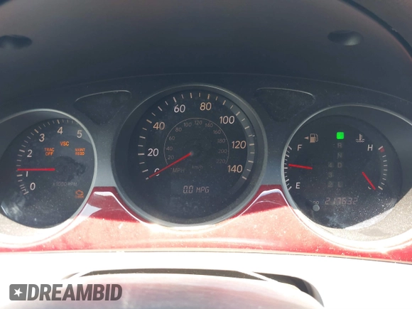 2004 Lexus ES 350 with VIN JTHBA30G645013279, listed as a IAAI auction lot 39849383 with 217,632 mi miles and . Bid and sale history available at DreamBid. Image 7.