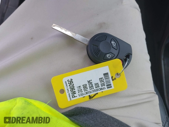 2014 Ford Escape SE с VIN 1FMCU0GX7EUB71005, выставлен на аукционе IAAI как лот 42434547 с пробегом 148 856 миль миль и . История ставок и продаж доступна на DreamBid. Изображение 11.