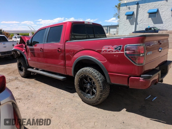 2014 Ford F-150 XL with VIN 1FTFW1ET3EKE83125, listed as a Copart auction lot 56686965 with Not provided miles and Salvage title. Bid and sale history available at DreamBid. Image 2.