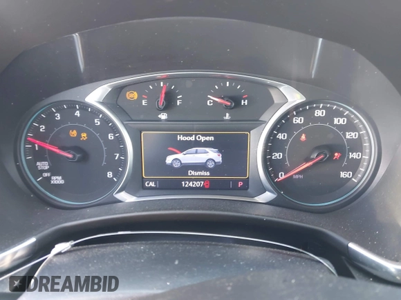 2019 Chevrolet Equinox Premier with VIN 2GNAXPEX7K6251937, listed as a IAAI auction lot 41999362 with 124,207 mi miles and . Bid and sale history available at DreamBid. Image 7.