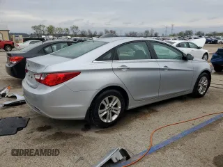 2012 Hyundai Sonata GLS with VIN 5NPEB4AC7CH481291, listed as a Copart auction lot 51923215 with 129,032 mi miles and Salvage Title. Bid and sale history available at carsss.com. Image 3.