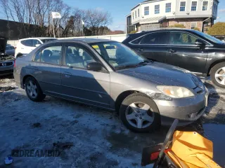 2004 Honda Civic EX with VIN 2HGES26854H613579, listed as a Copart auction lot 43901315 with 133,188 mi miles and Clean Title. Bid and sale history available at DreamBid. Image 4.