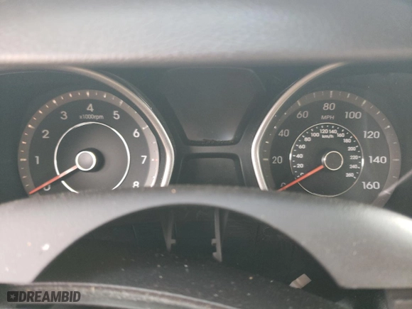 2013 Hyundai Elantra GLS with VIN 5NPDH4AE1DH223166, listed as a Copart auction lot 48750075 with 0 mi miles and Salvage Title. Bid and sale history available at carsss.com. Image 9.