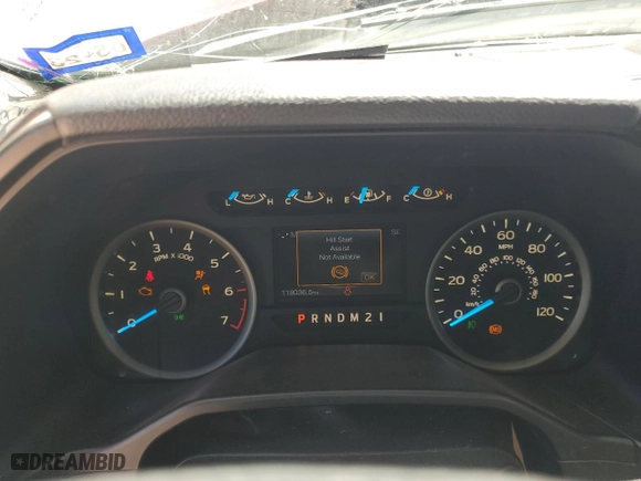 2015 Ford F-150 XL with VIN 1FTEW1CG6FKF02642, listed as a Copart auction lot 67678824 with 118,036 mi miles and Salvage Title. Bid and sale history available at carsss.com. Image 9.