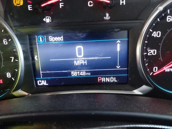 2020 Chevrolet Equinox LT with VIN 2GNAXTEV7L6223922, listed as a IAAI auction lot 41662463 with 58,148 mi miles. Bid and sale history available at carsss.com. Image 15.