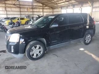 2015 GMC Terrain SLE z VIN 2GKALMEK9F6355203, wystawiony jako Copart lot #60113415 z przebiegiem 121 527 mil mil oraz Czysty tytuł • Clean title. Historia ofert i sprzedaży dostępna na DreamBid. Obrazek 1.