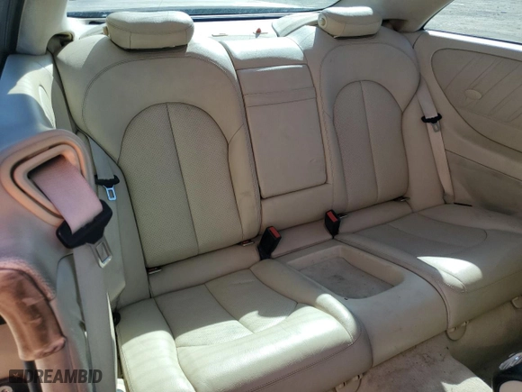 2003 Mercedes-Benz CLK-Class 3.2L with VIN WDBTJ65J83F024142, listed as a Copart auction lot 48841485 with 151,226 mi miles and Clean Title. Bid and sale history available at carsss.com. Image 10.