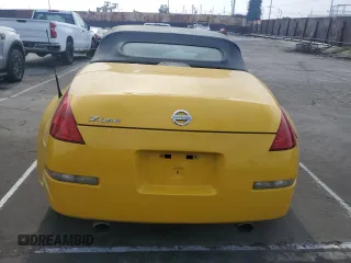 2005 Nissan 350Z Touring with VIN JN1AZ36A25M759523, listed as a Copart auction lot 43478515 with 140,771 mi miles and Salvage Title. Bid and sale history available at carsss.com. Image 6.