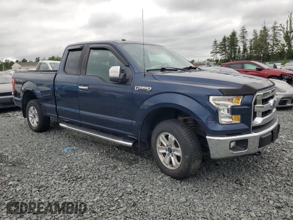 2016 Ford F-150 XLT with VIN 1FTEX1E85GFC33448, listed as a Copart auction lot 62023035 with 153,855 mi miles and Non repairable. Bid and sale history available at DreamBid. Image 4.
