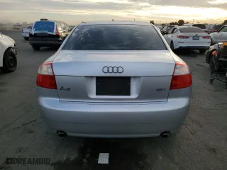 2005 Audi A4 1.8T with VIN WAUJC68EX5A065001, listed as a Copart auction lot 77533784 with 128,124 mi miles and Salvage Title. Bid and sale history available at carsss.com. Image 6.