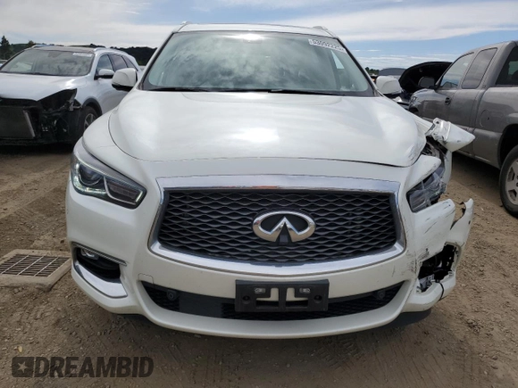 2017 Infiniti QX60 with VIN 5N1DL0MM3HC544214, listed as a Copart auction lot 53092225 with 46,800 mi miles and Salvage Title. Bid and sale history available at DreamBid. Image 5.