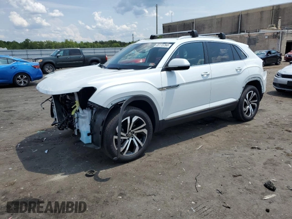 2023 Volkswagen Atlas SEL with VIN 1V2BE2CA4PC216788, listed as a Copart auction lot 65115764 with 13,033 mi miles and Salvage title. Bid and sale history available at DreamBid. Image 1.