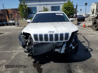 2021 Jeep Cherokee Limited with VIN 1C4PJLDX9MD187290, listed as a Copart auction lot 54074895 with 63,642 mi miles and Salvage title. Bid and sale history available at DreamBid. Image 5.
