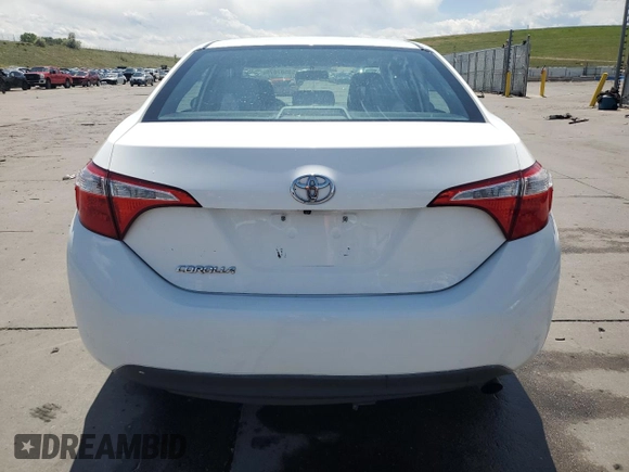 2016 Toyota Corolla L with VIN 2T1BURHE6GC687616, listed as a Copart auction lot 58587075 with 111,620 mi miles and Salvage title. Bid and sale history available at DreamBid. Image 6.