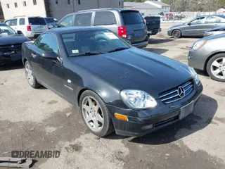 2000 Mercedes-Benz SLK-Class Kompressor with VIN WDBKK47F7YF168293, listed as a IAAI auction lot 41950998 with 108,215 mi miles. Bid and sale history available at carsss.com. Image 1.