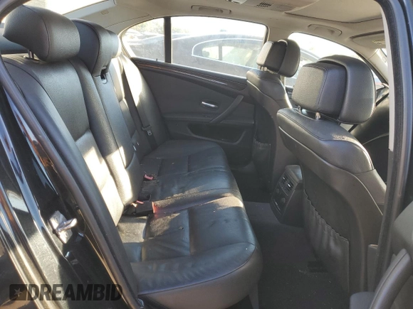 2010 BMW 5 Series 528i xDrive with VIN WBANV1C50AC445260, listed as a Copart auction lot 75600764 with Not Provided miles and Salvage Title. Bid and sale history available at DreamBid. Image 10.